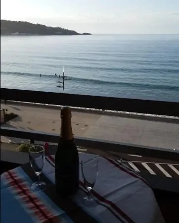 Splendide T2 Face A La Mer, Terrasse, Wifi Hendaye Exterior photo