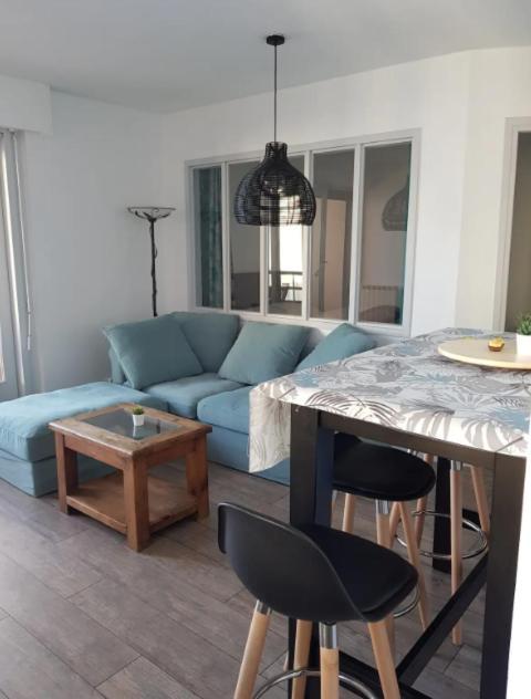 Splendide T2 Face A La Mer, Terrasse, Wifi Hendaye